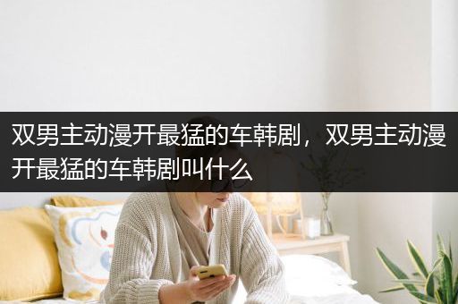 双男主动漫开最猛的车韩剧，双男主动漫开最猛的车韩剧叫什么
